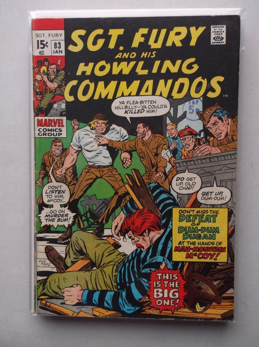 Sgt. Fury (1963-1981) #83 FN/VF