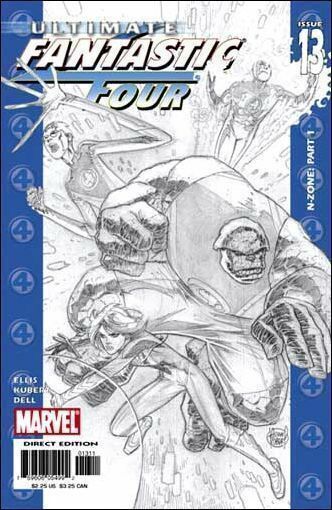 Ultimate Fantastic Four (2004-2009) #13 (Sketch Variant)