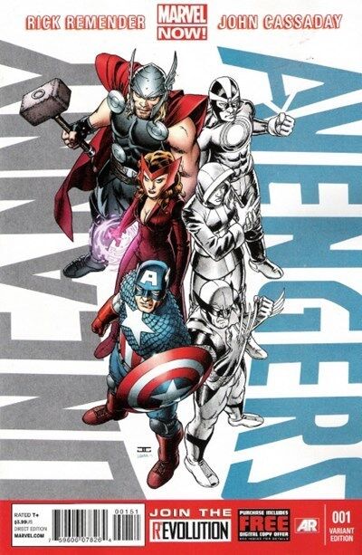Uncanny Avengers (2012-2014) #1 (John Cassaday Avengers Variant)