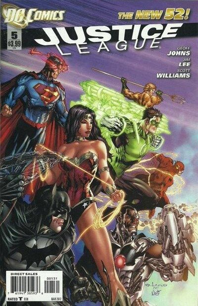 Justice League Vol. 2 (2011-2016) #5 (1:25 Eric Basaldua Variant)