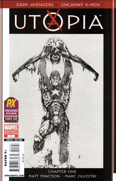 Dark Avengers/Uncanny X-Men - Utopia (2009) One-Shot (SDCC Sketch Variant)