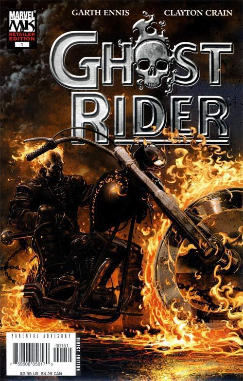 Ghost Rider Vol. 4 (2005-2006) #1 of 6 (Retailer Variant)