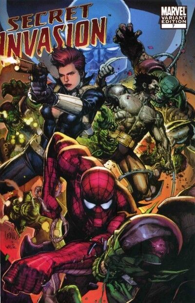 Secret Invasion (2008-2009) #7 of 8 (Leinil Francis Yu Variant)