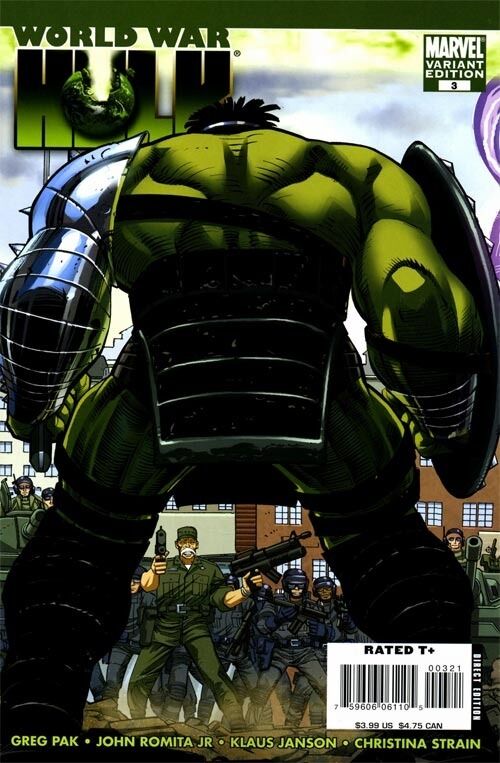 World War Hulk (2007-2008) #3 (John Romita Jr Variant)
