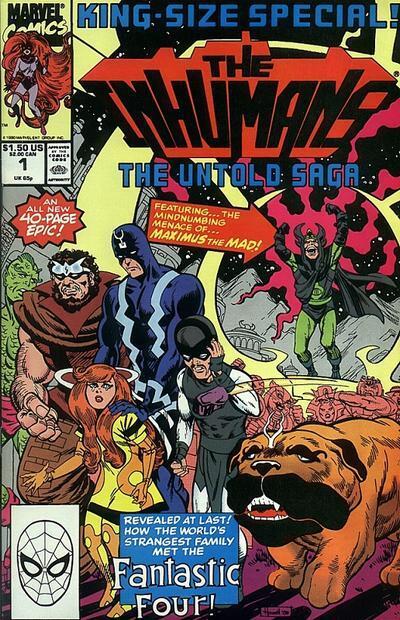 Inhumans The Untold Saga (1990) One-Shot