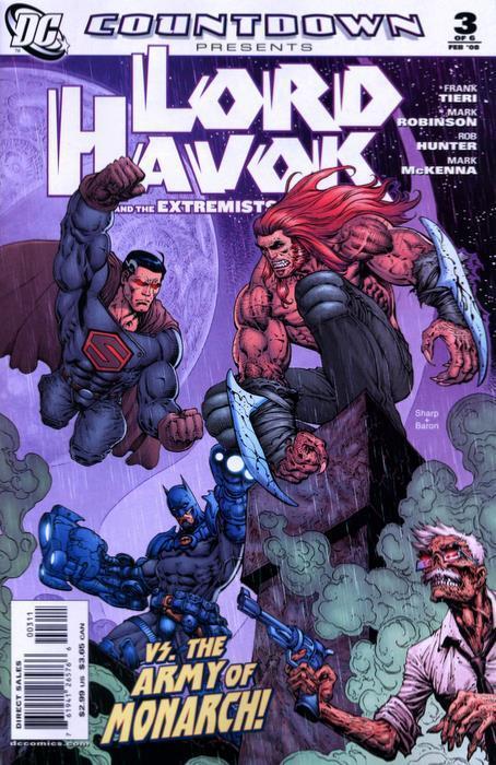 Countdown Presents Lord Havok (2007-2008) #3 of 6