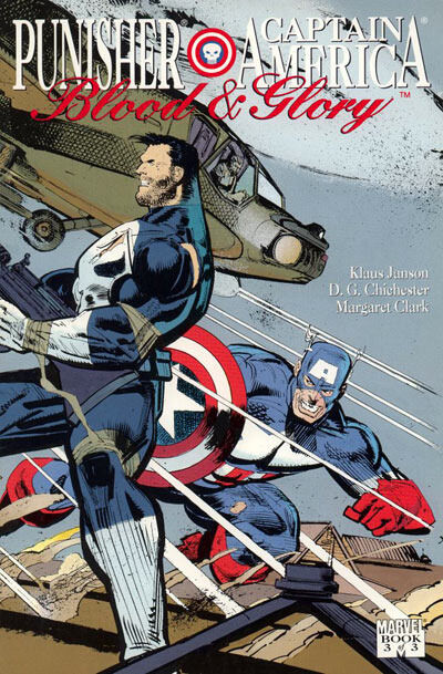 Punisher & Captain America - Blood & Glory (1992) #3 of 3