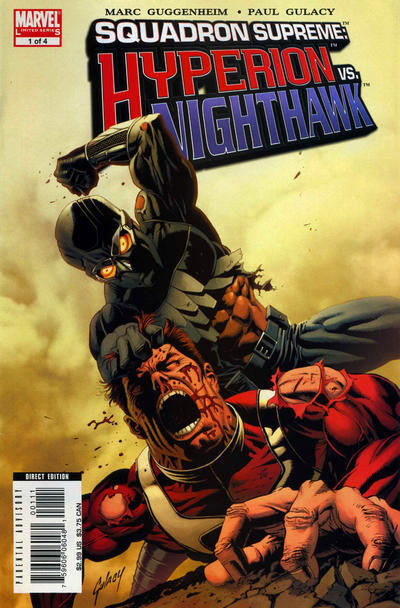Squadron Supreme - Hyperion Vs. Nighthawk (2007) #1 of 4