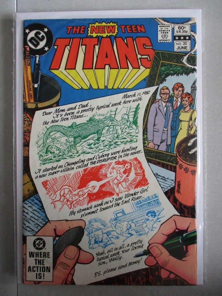 New Teen Titans (1980-1984) #20 VF+