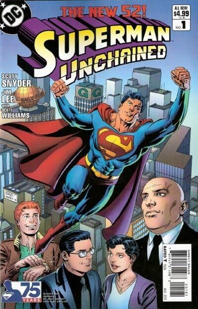 Superman Unchained (2013-2015) #1 (1:25 Jerry Ordway Variant)