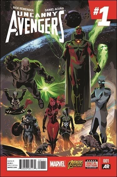 Uncanny Avengers Vol. 2 (2015) #1 of 5