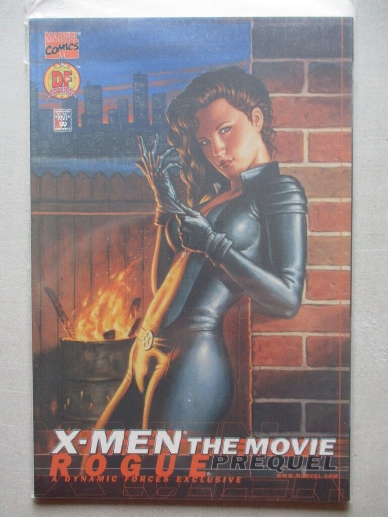X-Men Movie Prequel - Rogue Concept Sketch DF Exclusive Ltd. To 2000 With COA