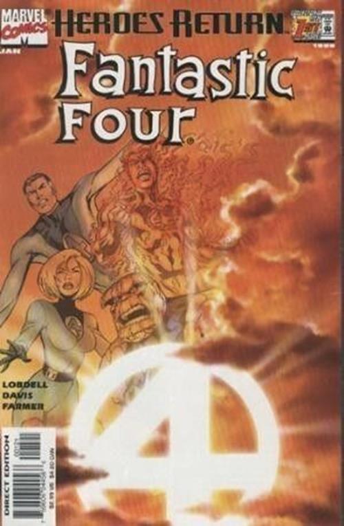 Fantastic Four Vol. 3 (1998-2003) #1 (Sunburst Variant)