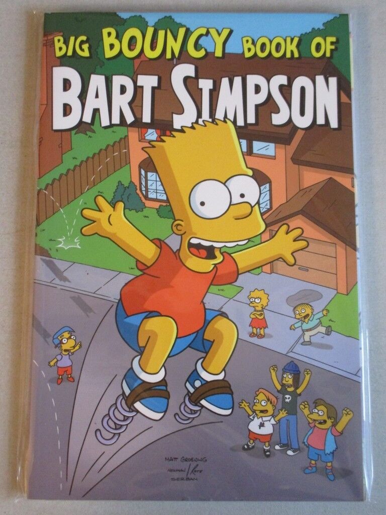 Big Bouncy Book of Bart Simpson - Paperback
