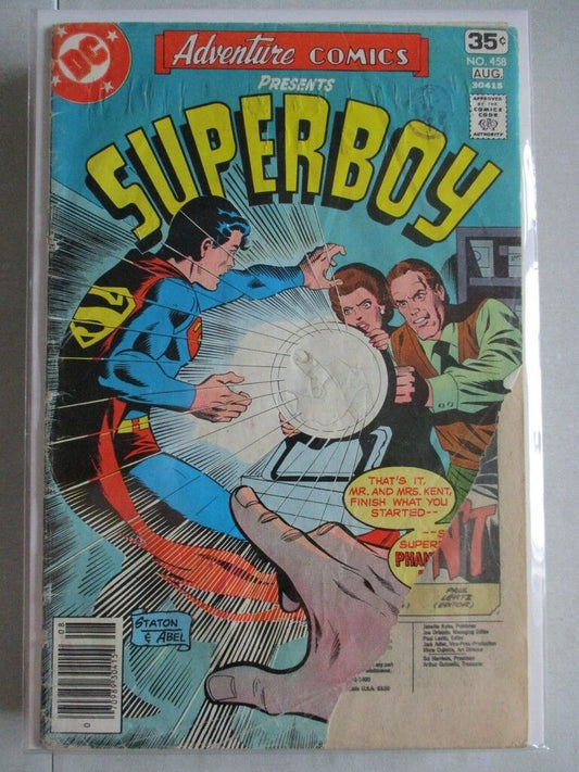 Adventure Comics (1938-2011) #458 PR (Piece of Cover Missing)