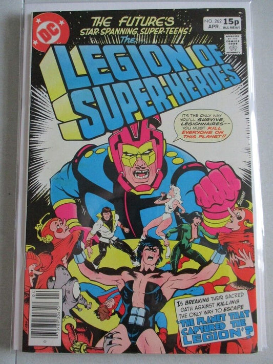 Legion of Super-Heroes Vol. 1 (1980-1984) #262 NM UK Price Variant