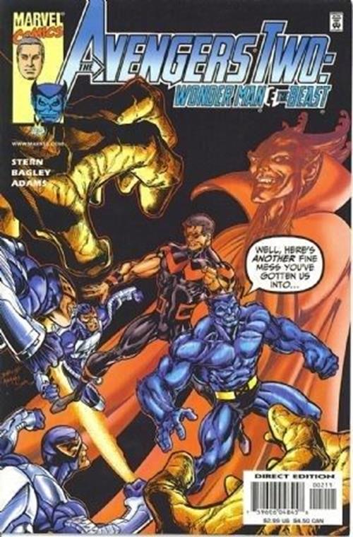 Avengers Two - Wonder Man & Beast (2000) #2 of 3