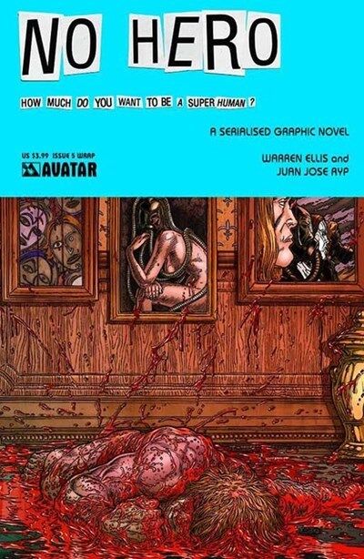No Hero (2008-2009) #5 of 7 (Wraparound Variant)