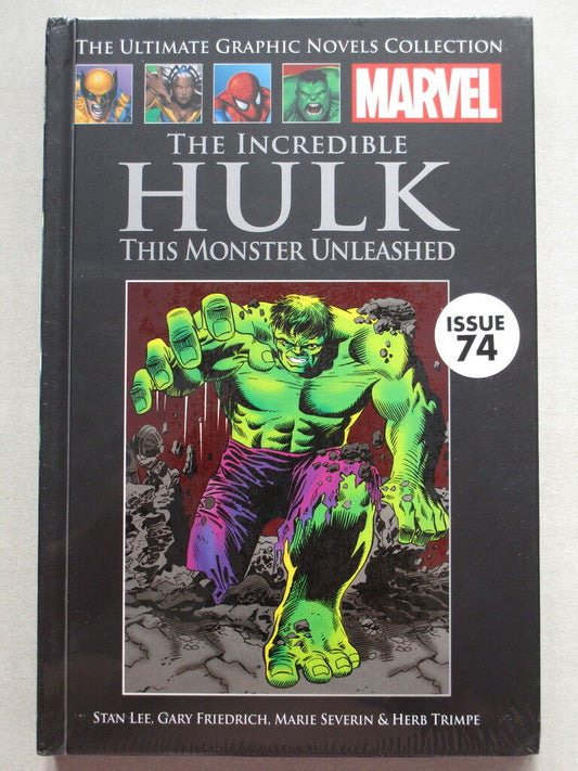 Marvel GN Collection #74 Incredible Hulk - This Monster Unleashed - Hardback