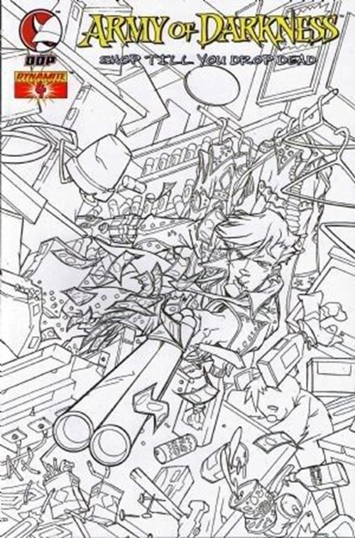 Army of Darkness - Shop Till you Drop Dead (2005) #4 of 4 (1:50 Sketch Variant)