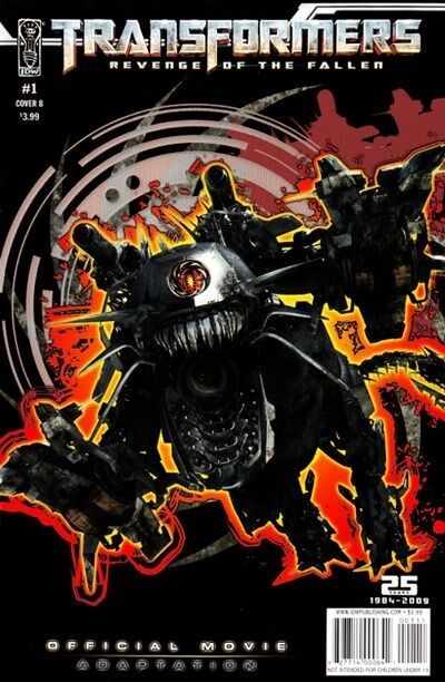 Transformers - Revenge of the Fallen: Adaptation (2009) #1 of 4 (Photo Variant)