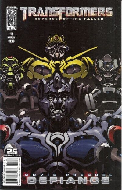 Transformers - Revenge of the Fallen: Defiance (2009) #3 of 4 (Figueroa Variant)