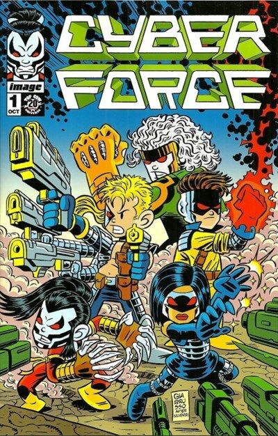 Cyber Force Vol. 4 (2012-2015) #1 (Chris Giarruso Variant)