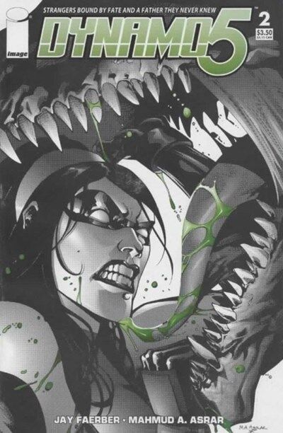 Dynamo 5 (2007-2009) #2 (2nd Print Variant)