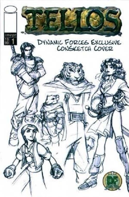 Tellos (1999-2000) #1 (Dynamic Forces Sketch Variant)