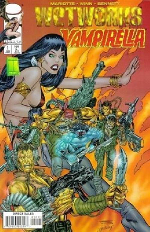 Wetworks/Vampirella (1997) One-Shot (Flames Variant)