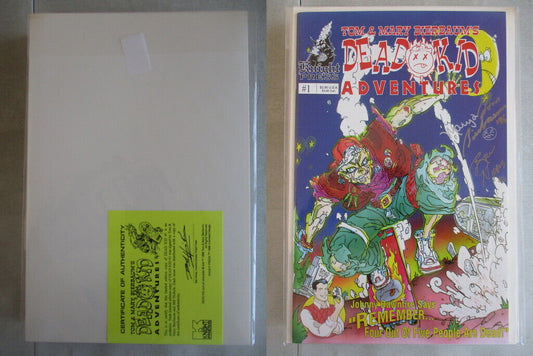 Dead Kid Adventures #1 Signed by Tom & Mary Bierbaum With COA