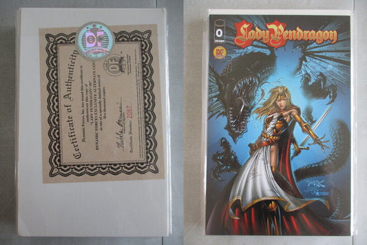 Lady Pendragon #0 DF Exclusive Alternate Cover Ltd. to 5000 With COA
