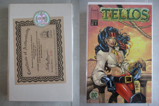 Tellos #1 DF Exclusive Alternate Cover Ltd. to 5000 With COA