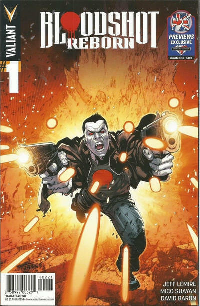 Bloodshot Reborn (2015-2016) #1 (UK Previews Variant)