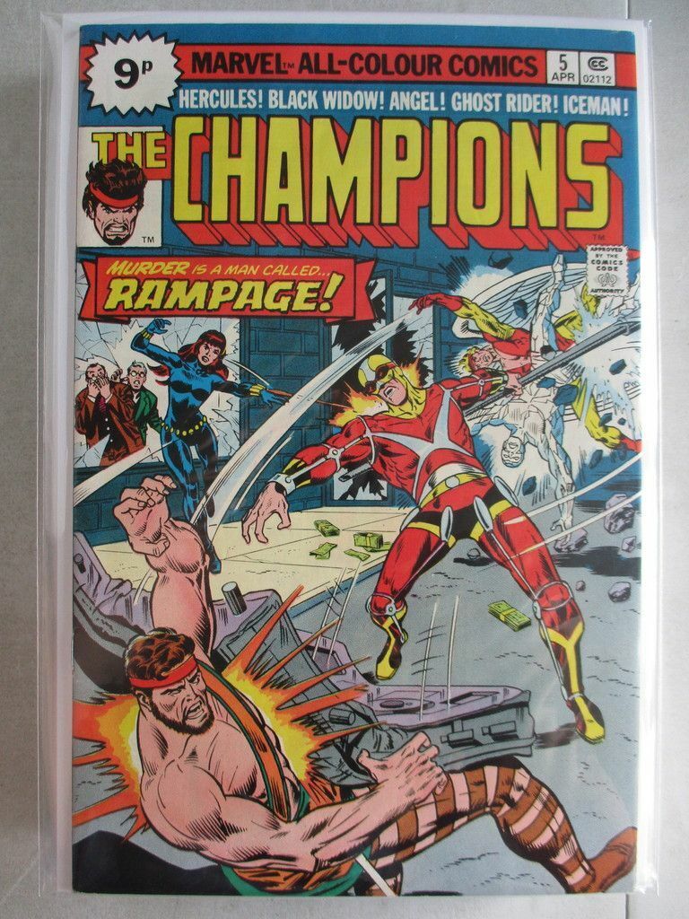 Champions (1975-1978) #5 NM- UK Price Variant
