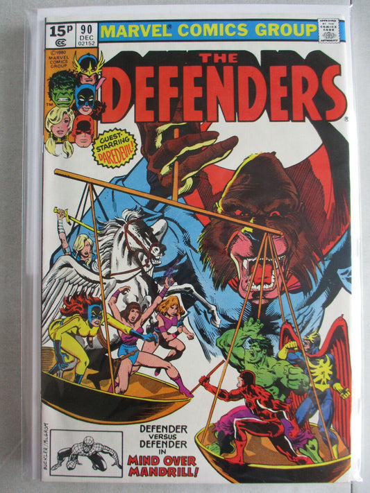 Defenders Vol. 1 (1972-1986) #90 NM UK Price Variant