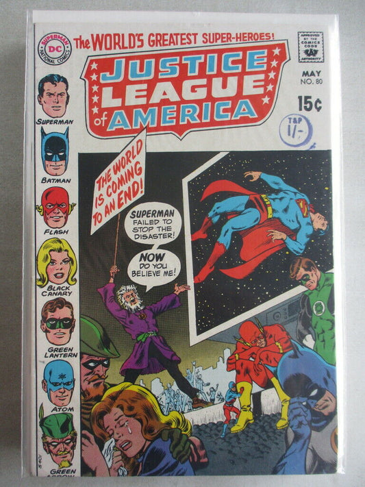 Justice League of America Vol. 1 (1960-1987) #80 VF/NM