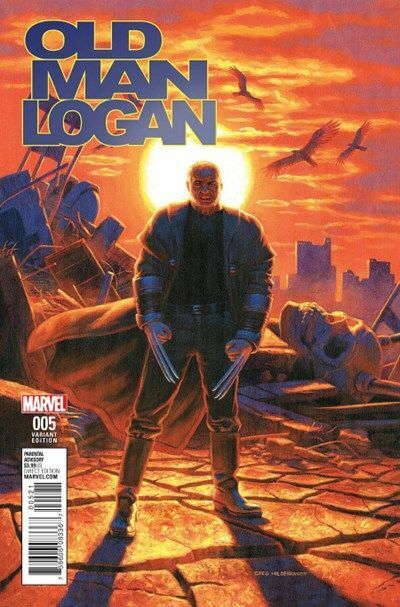 Old Man Logan Vol. 2 (2016-2018) #5 (1:15 Greg Hildebrandt Variant)