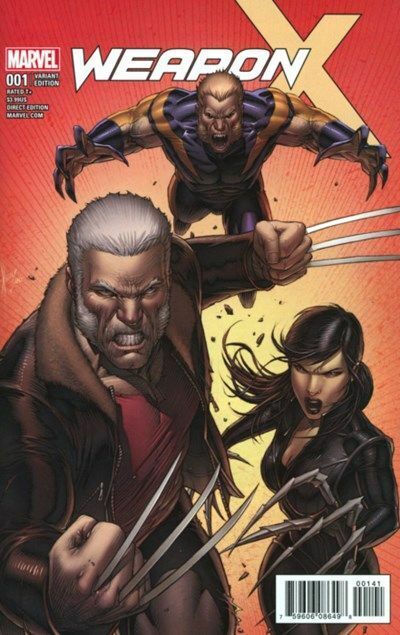Weapon X Vol. 3 (2017-2018) #1 (1:25 Dale Keown Variant)