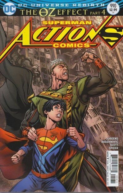 Action Comics Vol. 1 (1938-2011) #990 (Edwards & Leisten Variant)