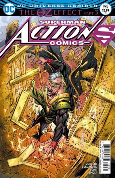 Action Comics Vol. 1 (1938-2011) #989 (Edwards & Leisten Variant)