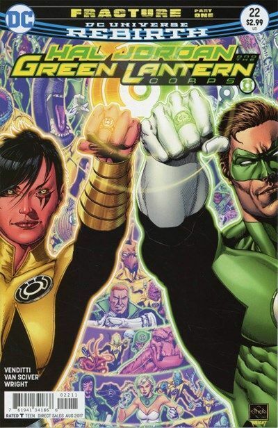 Hal Jordan & the Green Lantern Corps (2016-2018) #22