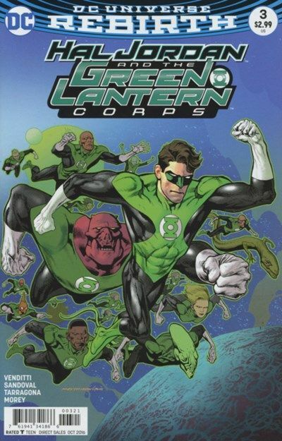 Hal Jordan & the Green Lantern Corps (2016-2018) #3 (Kevin Nowlan Variant)