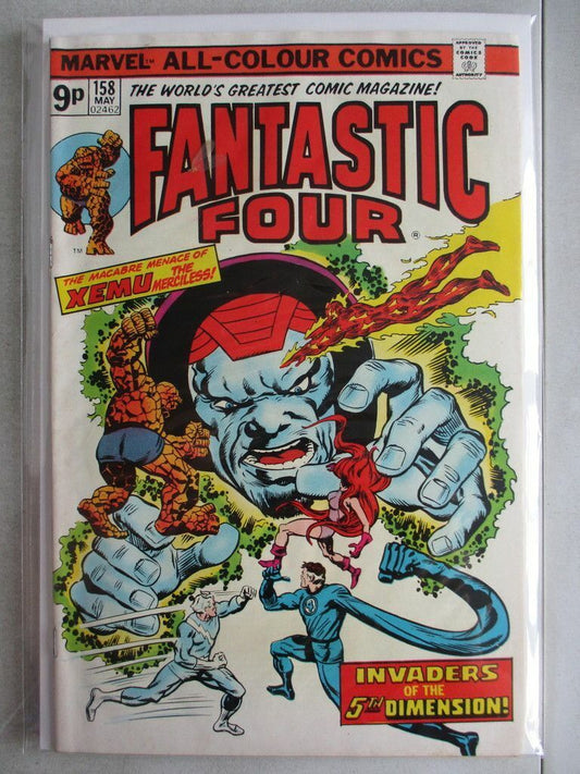 Fantastic Four Vol. 1 (1961-2012) #158 VF+ UK Price Variant