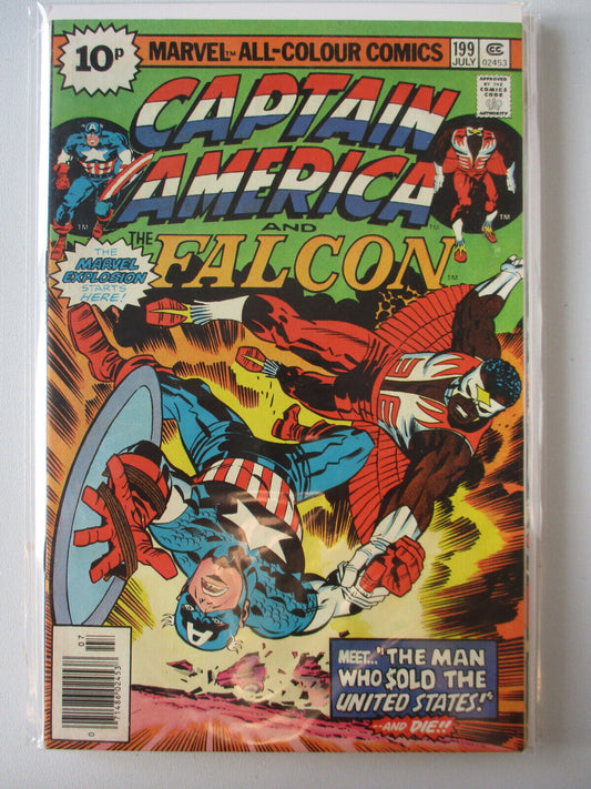 Captain America Vol. 1 (1968-2012) #199 VF/NM UK Price Variant