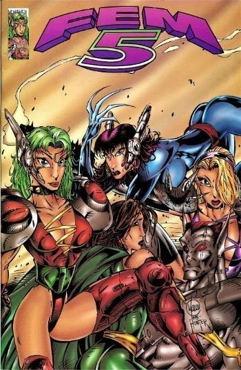 Fem 5 (1996) #1 of 4 (Maus & Hunter Variant)