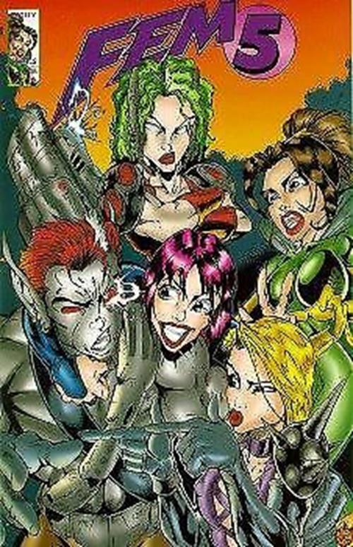 Fem 5 (1996) #1 of 4 (Ale Garza Variant)