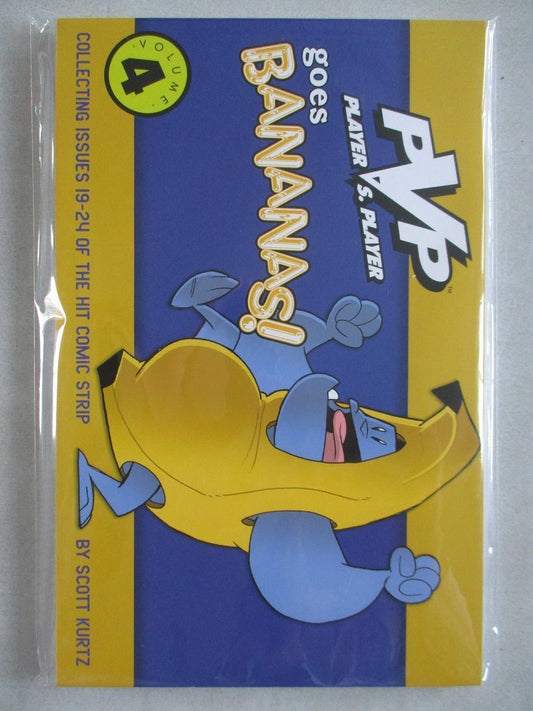 PVP Player Vs. Player Vol. 4 - Goes Bananas - Paperback