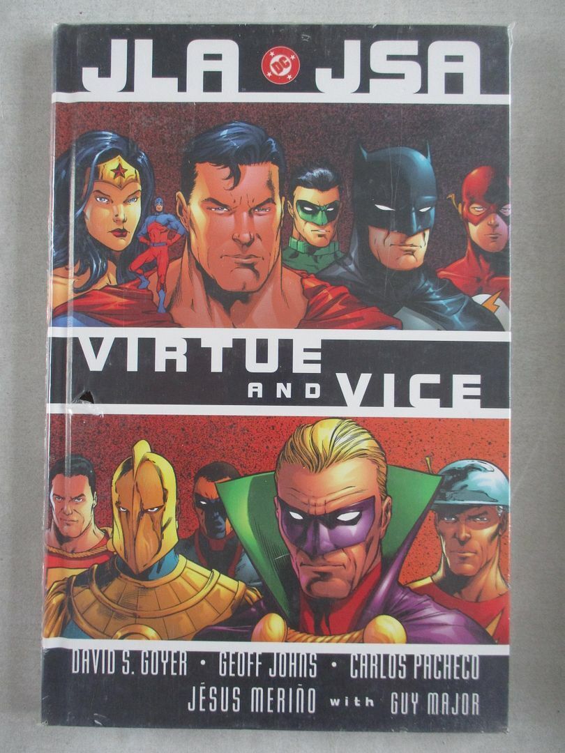 JLA/JSA - Virtue & Vice - Hardback