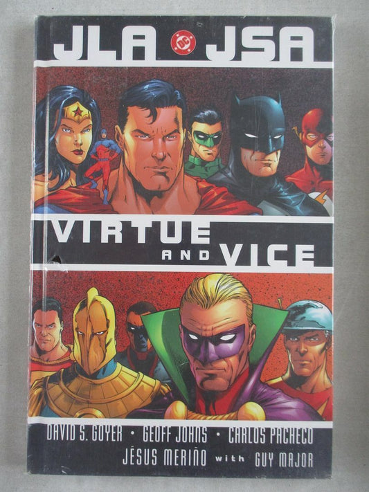 JLA/JSA - Virtue & Vice - Hardback